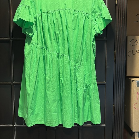 Green Women's Top - Picture 2 of 3